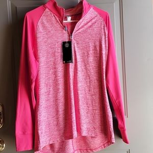 NWT Under Armour XL 3/4 Zip Golf Shirt